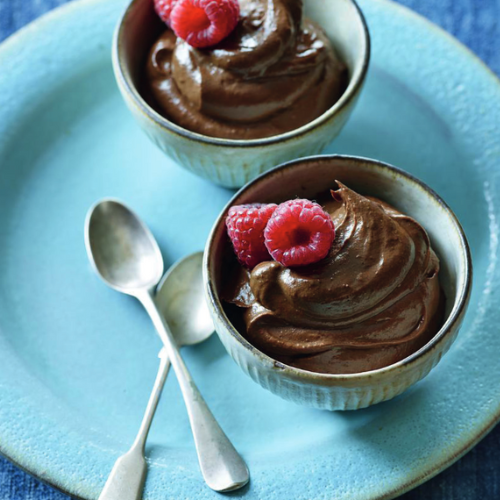 Silken chocolate mousse